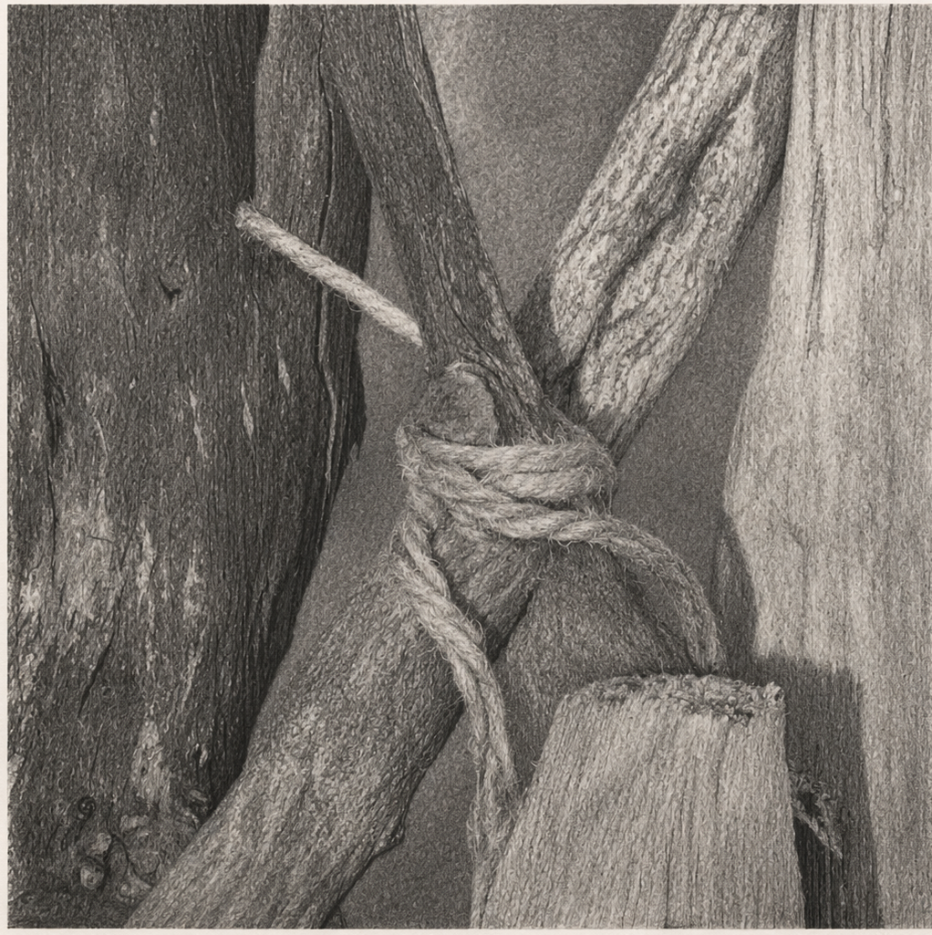 Rope knot image transfer